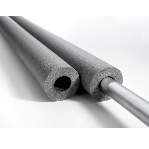 Rohrisolierung 2m (2x1m) x Ø 28mm Dicke 13mm PE Isolierschlauch Schaumstoff Schutzschlauch Isolierung