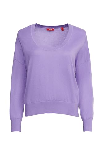ESPRIT Damen 113EE1I349 Pullover, 560/LILAC, Small