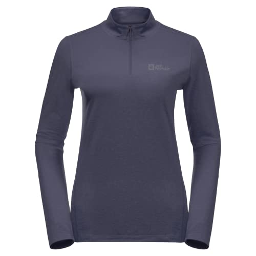 Jack Wolfskin Damen Sky Thermal Sweatshirt, Graphite, M
