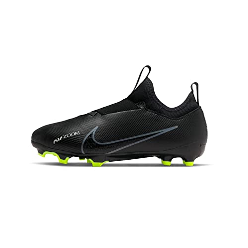 Nike Zoom Vapor Fußballschuh, Black/Dk Smoke Grey-Summit WHI, 34 EU