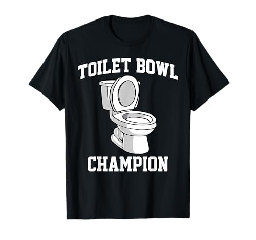 Fantasy Football Toilet Bowl Champion Loser T-Shirt