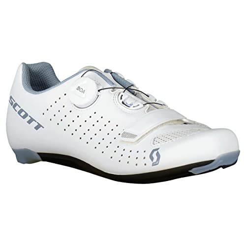 Scott W Road Comp Boa Shoe Weiß, Damen All-Mountain-Fahrradschuh, Größe EU 40 - Farbe Matt White - Light Blue