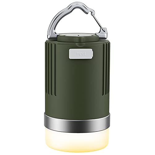 EMNT Camping Lampe LED 15000mAh mit USB Aufladbar Campinglampe Wasserdicht Camping Licht mit Taschenlampe Funktion für Wandern Outdoor, Notfall
