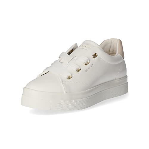 GANT Footwear Damen AVONA Sneaker, White, 39 EU