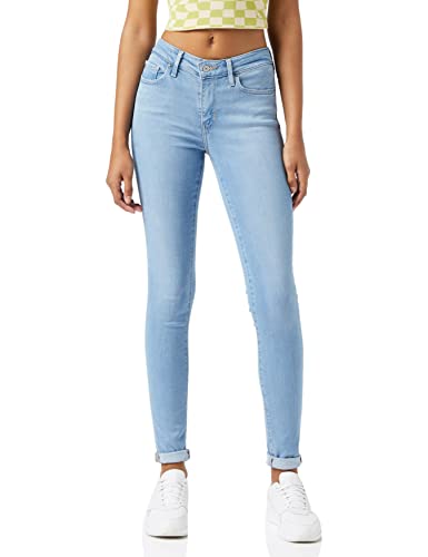 Levi's 711 Skinny Damen Jeans Rio Fate (Blau) 28W /32L