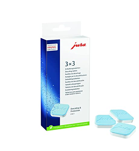 Jura 61848 Entkalkungstabletten 9 Tabletten (3 Entkalkungsvorgänge)