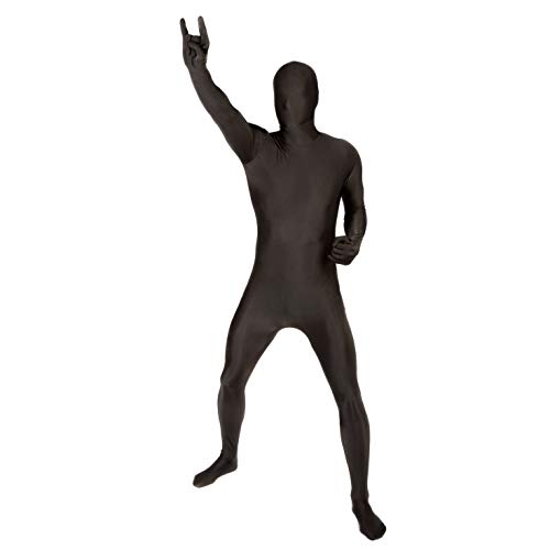 Morphsuit Schwarz Herren, Ganzkörperanzug Schwarz, Schwarzer Ganzkörperanzug, Zentai Ganzkörperanzug, Zentai Suit, Ganzkörperanzug Kostüm, Ganzkörperanzug Karneval, Ganzkörperanzug Halloween L