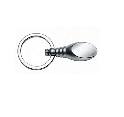 Kegel Bowling Pin Schlüsselanhänger in silberfarben mit Gravur Fläche ideal für Vereine massiv
