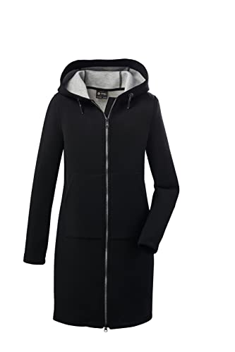 G.I.G.A. DX Damen Casual Scuba Knit Parka mit Kapuze - GW 93 WMN PRK, schwarz, 40, 37782-000