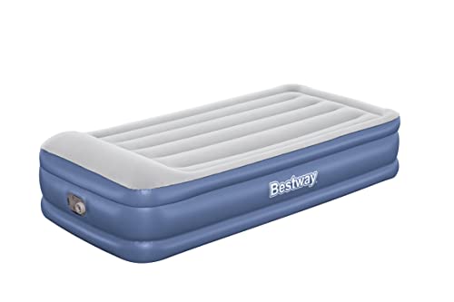 Bestway TriTech Luftbett Vento mit integrierter Elektropumpe Single XL/Mid 191 x 97 x 46 cm