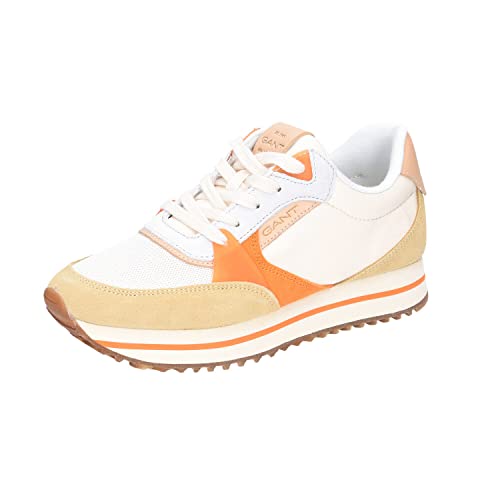GANT Footwear Damen BEVINDA Sneaker, beige/orange, 39 EU