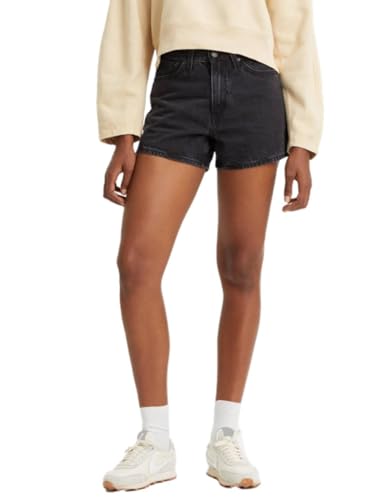 LEVIS Damen 80S MOM Short Blacks, Not to Interrupt, 25 EU