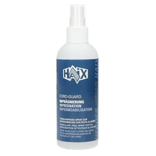 HAIX Imprägnierspray: Optimaler Schutz Deiner Stiefel und Textilien vor Wasser, Verschmutzung, Öl und Fett!. Einheitsgröße