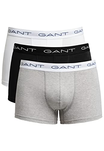 GANT 3er-Pack Boxershorts - Grey Melange - L