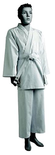 adidas Karateanzug K200E Kids Kinder Judo Anzug (inkl. Gürtel), Weiß, 160/170