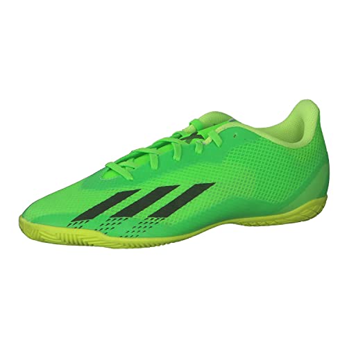 adidas Herren X SPEEDPORTAL.4 IN Sneaker, solar Green/core Black/solar Yellow, 45 1/3 EU