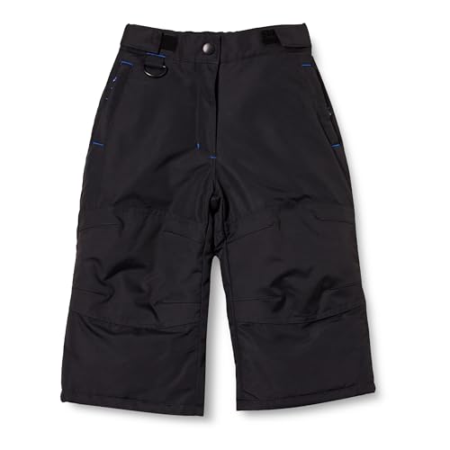 Amazon Essentials Jungen Wasserbeständige Ski- und Schneehose, Schwarz, 9 Jahre