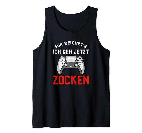 Zocken Controller Konsole ps Gamer Tank Top