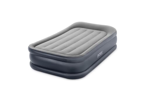 Intex Twin Deluxe Luftmatratze mit Fiber-Tech RP, aufgeblasene Größe: 99 cm x 191 cm x 42 cm (64132.)