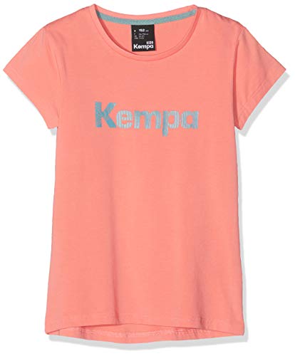Kempa Kinder Graphic T-Shirt Girls, Coral, 152