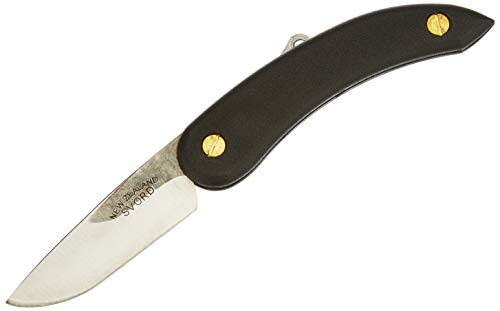 0 Svord - Outdoormesser - Peasant Knife - Länge geschlossen: 17.14 cm - Griff: Schwarze KunststoffGriff