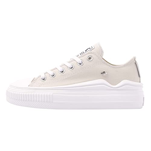 British Knights Damen Kaya Flow Low Sneaker, Beige, 38 EU
