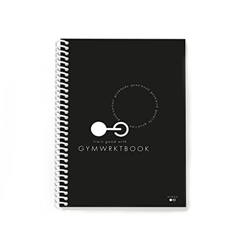 GYMWRKTBOOK - Dein Trainingsbegleiter Trainingstagebuch & Workoutplaner . DIN A5 . 206 Seiten