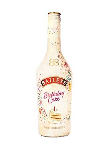 Baileys Birthday Cake | Original Irish Whiskey Cream Likör | Limitierte Edition | köstlich neue Geschmacksrichtung | DER Geburtstagshit auf Eis oder im Cocktail | 17% vol | 700ml Einzelflasche |