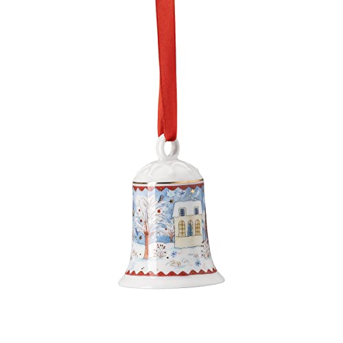 Porzellanglocke Weihnachtsglocke 22 Porzellanglocke