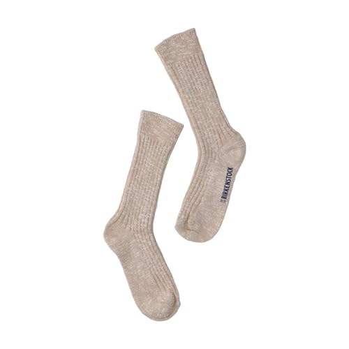 Birkenstock - Socken Cotton Slub Beige/White - 1008033 - Beige/White, mehrfarbig, 36-38