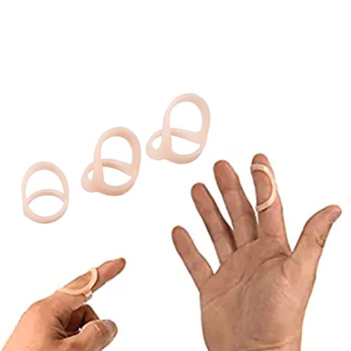3-teilige Fingerschiene, Bequeme Fingerstütze, Abgestufte Set-Größen 8 9 10, Unterstützung und Schutz für Arthritis, Triggerfinger oder Daumen und Andere Fingererkrankungen