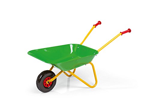 Rolly Toys Metallschubkarre (ab 2,5 Jahren, Kinderschubkarre, Metallschüssel, Kunststoffgriffe, max. belastbar bis 25 kg) 271900