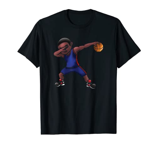 Dunking Basketball Spieler Korbleger Sport Grafik T-Shirt