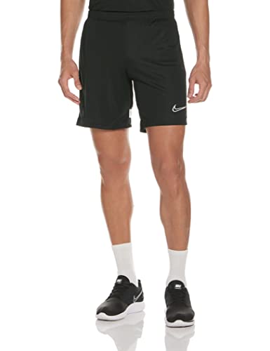Nike Herren Dri-fit Academy Fußball-Shorts,Schwarz / Weiss / Weiss / Weiss, L