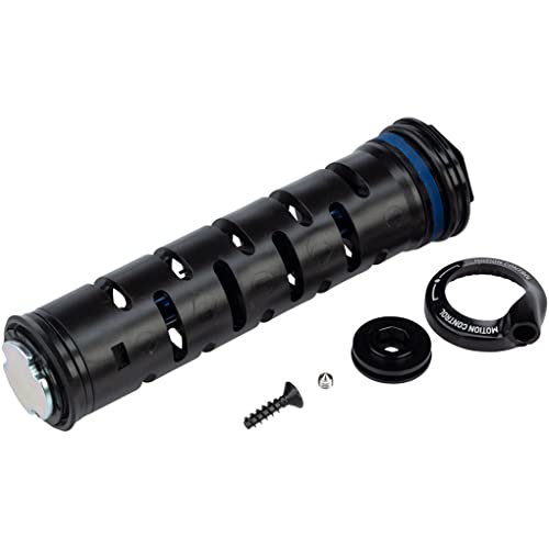 RockShox Ersatz-Federungsdämpfer für vordere Aufhängung, rechts, mit Bewegungssteuerung, Oneloc Fernbedienung, kompatibel mit Fernbedienung und Kabelschelle – Revelation Rc A1 (2018+): Schwarz