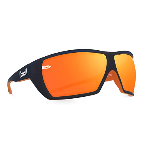 gloryfy unbreakable eyewear Unisex G12 Ktm Pacemaker Sportbrille, Blau/Orange, 69 EU