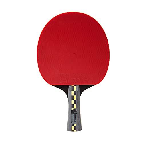 JOOLA 54195 Carbon Pro ITTF Zugelassener Tischtennis-Schläger für Fortgeschrittene Spieler - Carbowood Technologie, mehrfarbig, one size
