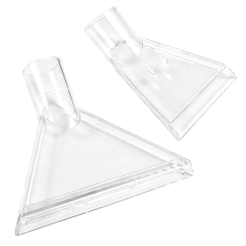 2 Stück Polsterdüse Sprühsauger, Waschsauger Düse, Staubsauger Düsen Aufsätze, Staubsauger Handdüse, Vacuum Aufsatz Zubehör, Sprühextraktionsdüse für die Autopflege Sofa Steppung Düse Nasssauger