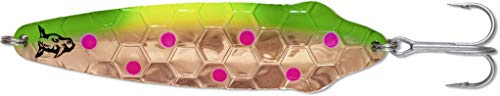 Rhino Premium Freddi Heavy L Meeres Spoons Blinker Hochsee Angeln Angelköder Norwegen, Lollipop, 42 g
