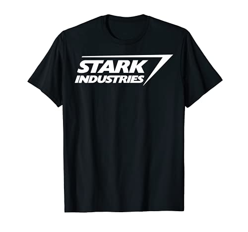 Marvel Iron Man Stark Industries Logo Graphic T-Shirt