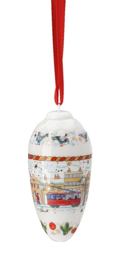 Hutschenreuther Porzellanzapfen Weihnachtszapfen 23 Porzellanzapfen, 8,5 cm