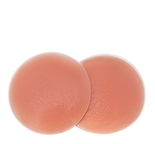 Sodacoda Damen Runde Po Push-Up Extra/Ersatz Silikon Einlagen für Shapewear Unterhosen - 360g/Paar (Beige)