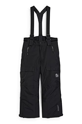 C&A Kinder Jungen Skihosen Mit Hosenträgern Unifarben schwarz 170-176