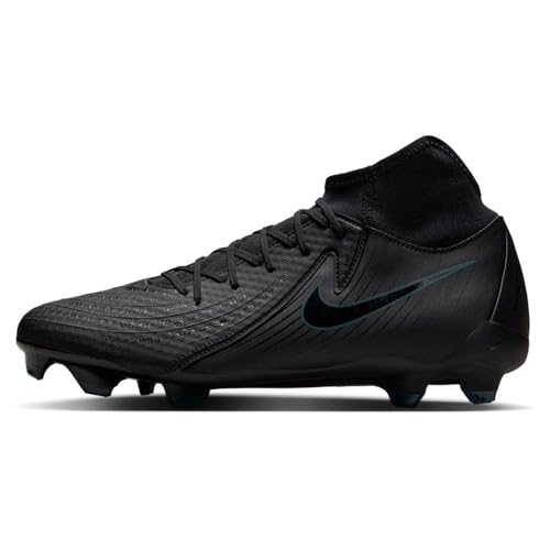 Nike Herren Phantom Luna II Academy FG/MG Sneaker, Black Black Deep Jungle, 45 EU