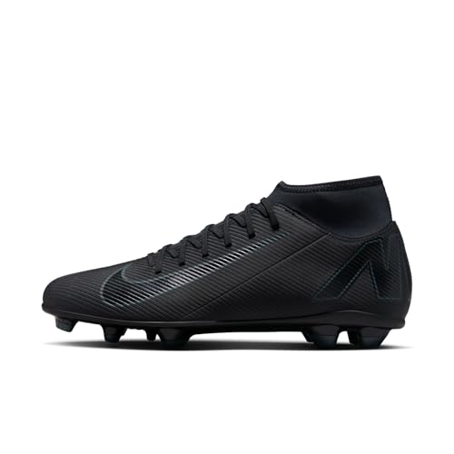 Nike Herren Superfly 10 Club FG/MG Sneaker, Black Black Deep Jungle, 42 EU