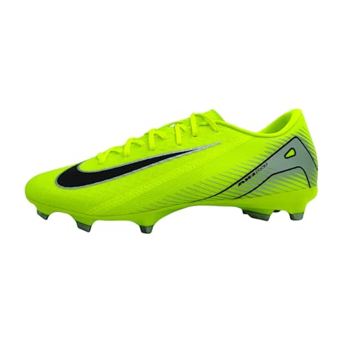 Nike Herren Zoom Vapor 16 Academy Fg/Mg Fussballschuh, Volt/Black, 43 EU