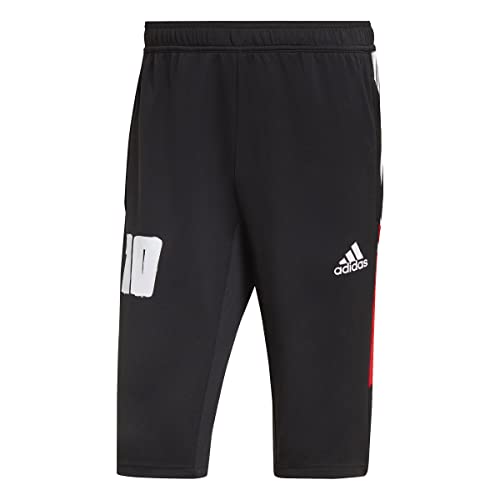 adidas Herren Messi 1/2 PNT Kurze Hose, Schwarz, XS