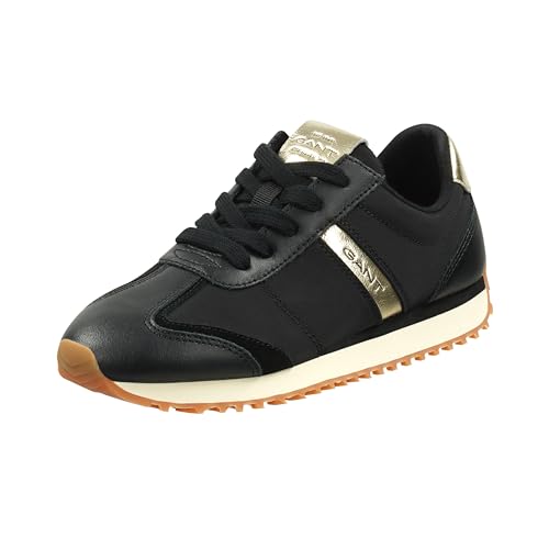 GANT FOOTWEAR Damen BEJA Sneaker, Black, 39 EU