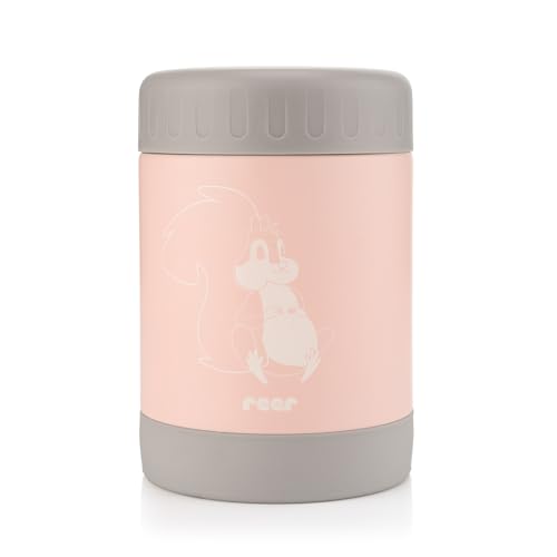 reer ColourDesign Edelstahl-Warmhaltebox | 300 ml | Thermobox | Wärmebehälter | Thermodose für Kinder | rosa