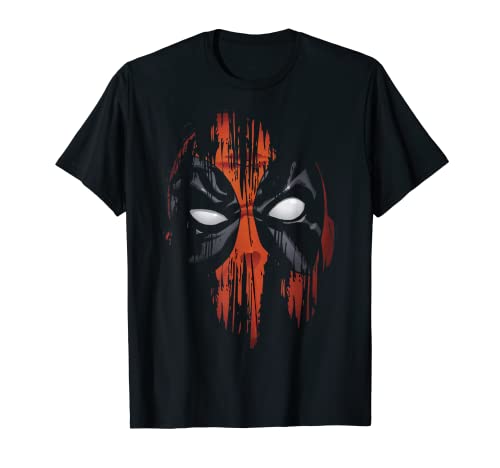 Marvel Deadpool Painted Face T-Shirt